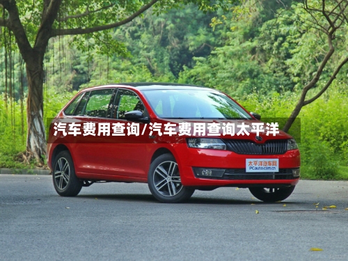 汽车费用查询/汽车费用查询太平洋-第3张图片