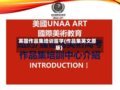英国作品集培训留学(作品集英文原版)