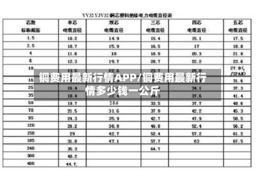 铜费用最新行情APP/铜费用最新行情多少钱一公斤