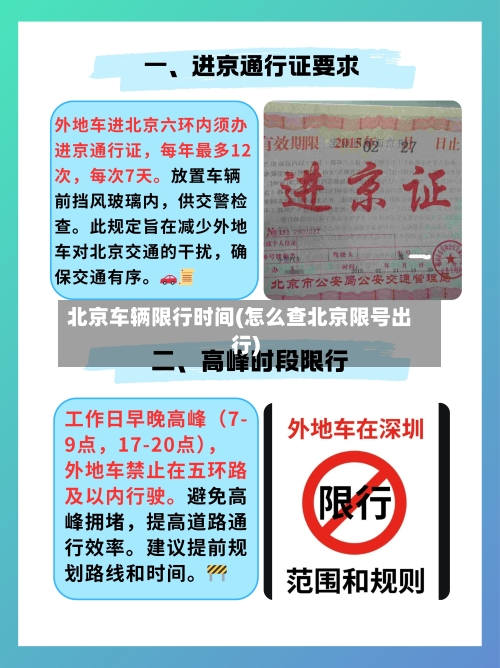 北京车辆限行时间(怎么查北京限号出行)-第2张图片