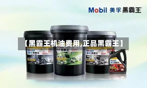 【黑霸王机油费用,正品黑霸王】-第3张图片