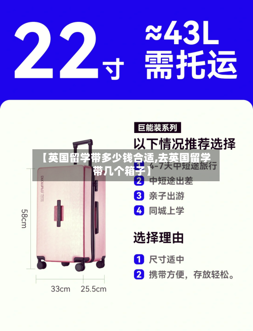 【英国留学带多少钱合适,去英国留学带几个箱子】