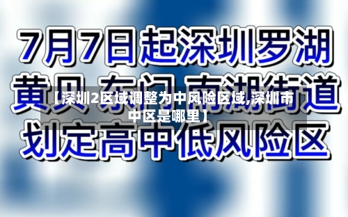 【深圳2区域调整为中风险区域,深圳市中区是哪里】-第3张图片