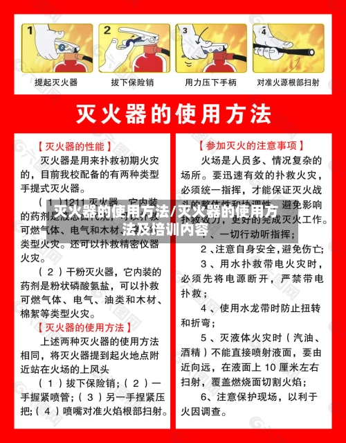 灭火器的使用方法/灭火器的使用方法及培训内容