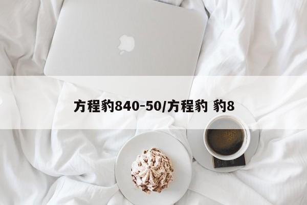 方程豹840-50/方程豹 豹8