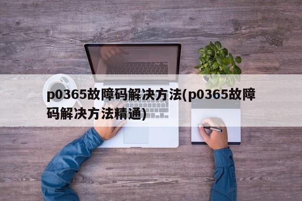 p0365故障码解决方法(p0365故障码解决方法精通)